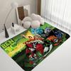 Cartoon B-Ben 10 Fußmatte Nordischer Stil Schlafzimmer Wohnzimmer Fußmatte Zuhause Balkon Rutschfest Alfombra