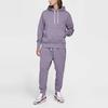 Nike French Terry Hooded Pullover Sweatshirt Men Tops Purple DA0024-588