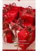 Large Red Ribbon Double Happiness Wedding Car Bows for Decoration and Door Handles