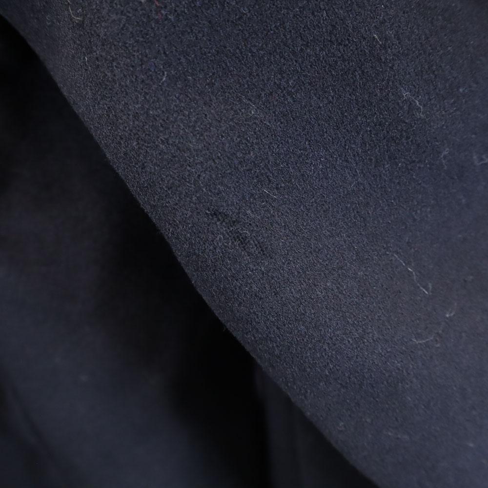 US NAVY 60s DSA Vintage Melton pea coat 38R dark blue Men's Used
