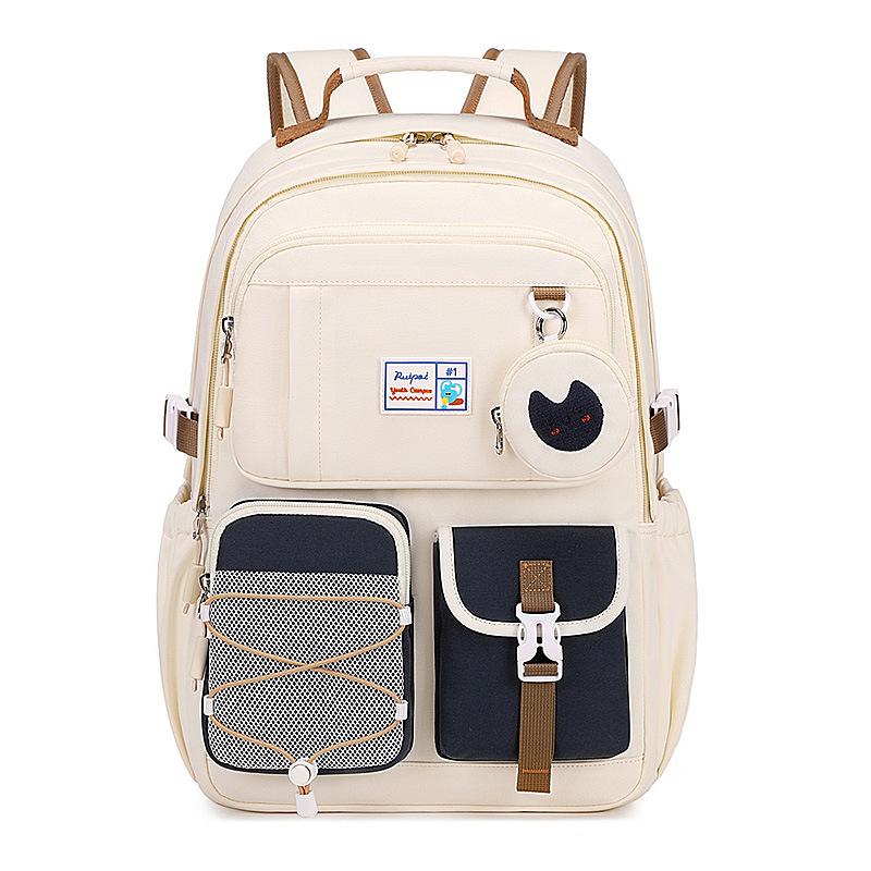 Schoolbag for Girls, High School Students, Large-capacity Backpack for College Students, Cute Backpack for Girls