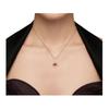 VIVIENNE WESTWOOD New Tiny Orb Medium 3D Saturn Sphere Necklace Unisex Necklace Red Silver 6302022402P186-CN001