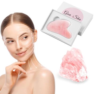 Natural Stone GuaSha Jade Facial Beauty Scraping Massage Tools Firm Skin Care Face Gua Sha SPA Physical Therapy Gue Che Roller