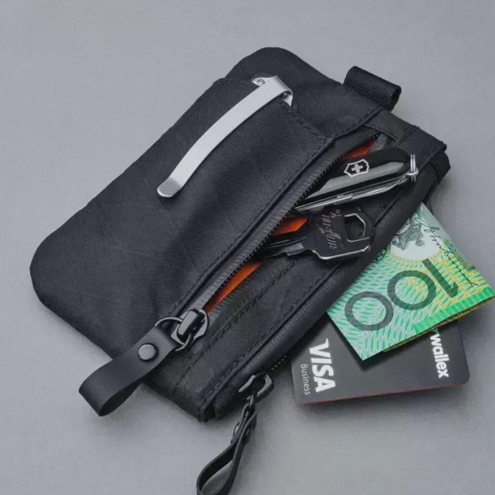 Porte-cartes d'extérieur multifonctionnel pour homme, porte-monnaie, étui à clés et sac de rangement pour téléphone