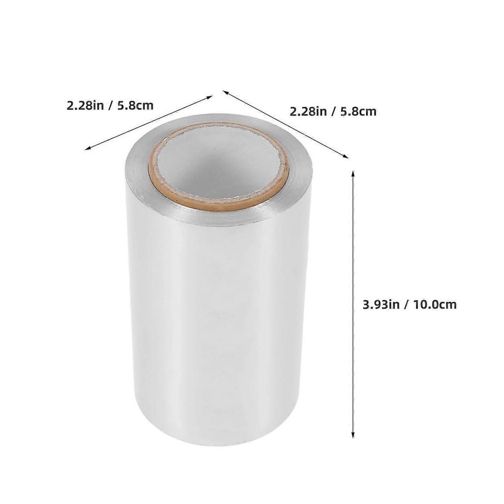 Hairdressing Foil Roll 50m Thick Silver Sheets for Hair Coloring Highlights and Perms