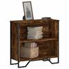 VidaXL Bookcase Smoked Oak 80x31x74.5 Cm Engineered Wood, Shelf, Bookshelf, Storage Shelf, Cabinet of 848621