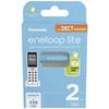 Eneloop Eneloop Lite DECT HR03 Pile Rechargeable LR3 (AAA) NiMH 550 1.2 V 2 Pc(s)
