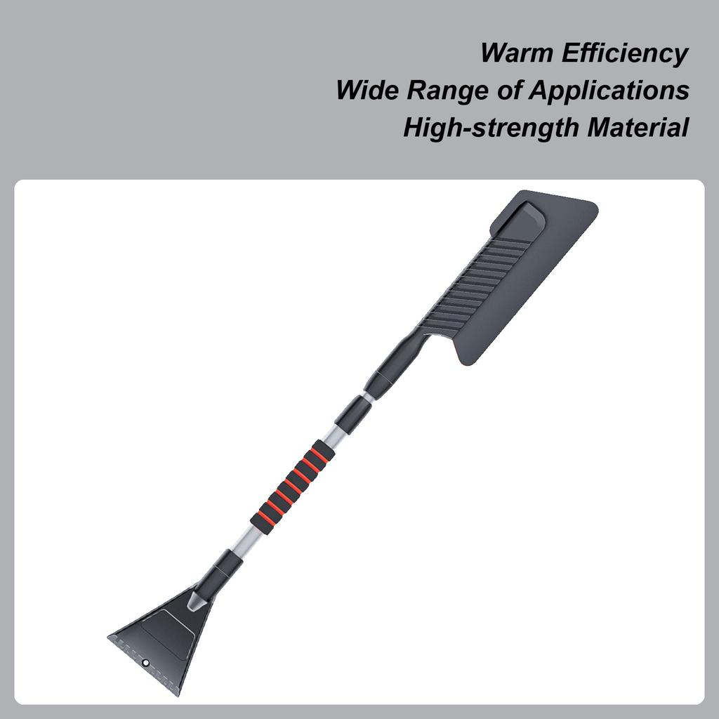 Ice Scraper For Car Retractable Cleaning Shovel Ice Shovel For RVs Car SUV Truck Windshield Home Window Cleaning Winter