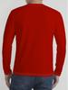 Men's 3D Santa Claus Printed Long-sleeved T-shirt Is Simple and Versatile, Suitable for Spring, Summer, Autumn and Winter