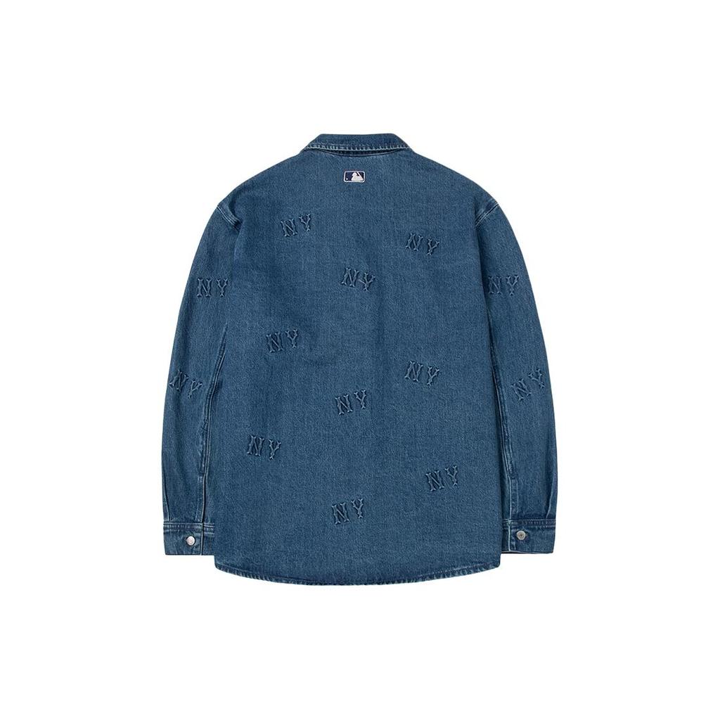 New MLB New York Yankees SS24 Shirt Unisex Blue 3ADRM0841-50INS