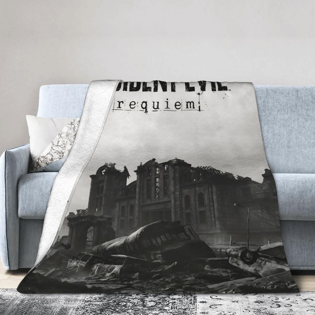 Residents Evils 9  Blanket Multi-size Cozy and Lightweight Games Throw Blankets for Sofa Couch and Bed