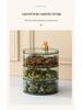 Luxury Cartoon Rabbit Multi-Layer Rotating Fruit and Snack Box with Lid