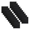 20Pcs Activated Charcoal Odor Absorber Filters, Adhesive Trash Can Deodorizer, Strong Kitchen & Home Garbage Smell Eliminator