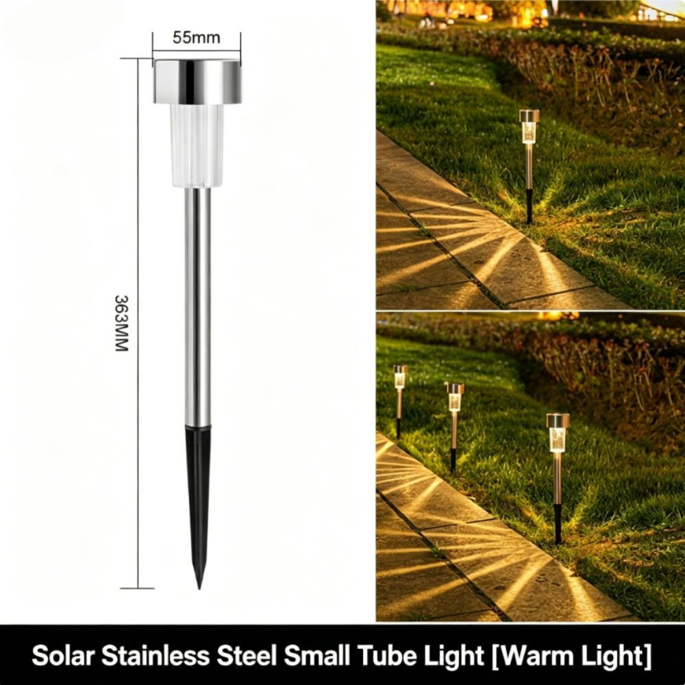 Outdoor Solar Lights Garden Lights Solar Powered Lamp Lantern Waterproof Landscape Lighting Pathway Yard Lawn Garden Decoration