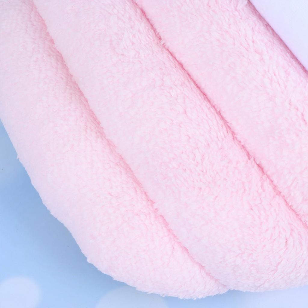 Adorable Sleep Pad Winter Warm Pet Nest Bed Pet Supplies Creative Cat Sleeping Nest (Beige, Size S, Without Ear Style)