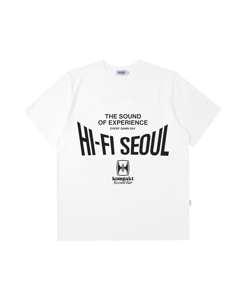 Kompaegteulekodeuba 2026 Hi-Fi Seoul T-Shirt - White