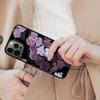 Midnight Floral Magnetic Phone Case For APPLE iPhone 17 Air 16 14 13 12 Pro Max 15 Plus Wireless Charge With MagSafe Cover