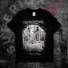 Dream Theater Band Rock-Thema Gedrucktes Kurzarm-T-Shirt Für Unisex Und Unisex Schwarzes Reines Baumwoll-Oberteil Geeignet Für Den Sommer