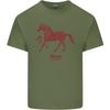 Chinese Zodiac Shengxiao Year of the Horse Unisexs Light Cotton TShirt