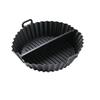 Food Grade Silicone Baking Tray Creative Circular Oven Mat Silicone Air Fryer Liner  Air Fryer Use