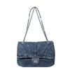 2025 New Fashionable and Versatile Chain Underarm Bag Large Capacity Commuter Shoulder Tote Bag
