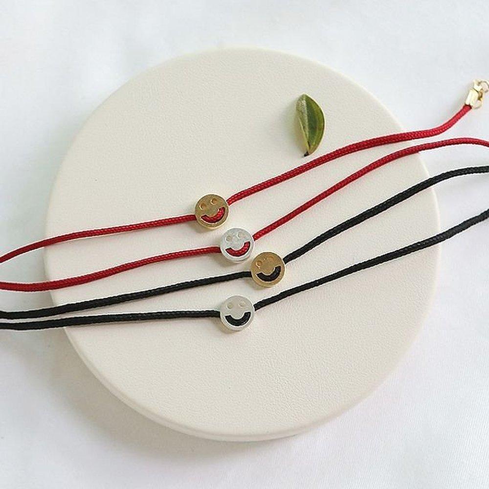 Silver Smiling Bracelet (Wfgmima)