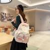 Schoolbag Female 1011 New High Value Korean Version Backpack Primary School Bag Large Capacity Fashion Temperament Backpack