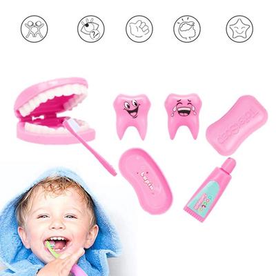Kids Toys Plastic Pretend Play Doctor Set Toy Play Dental Dentist Tools Gifts Dentists Tools Roleplay Children Play House Toys