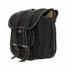 Handmade Vintage Goat Leather Motorcycle Saddlebags – Bike Panniers Set of 2
