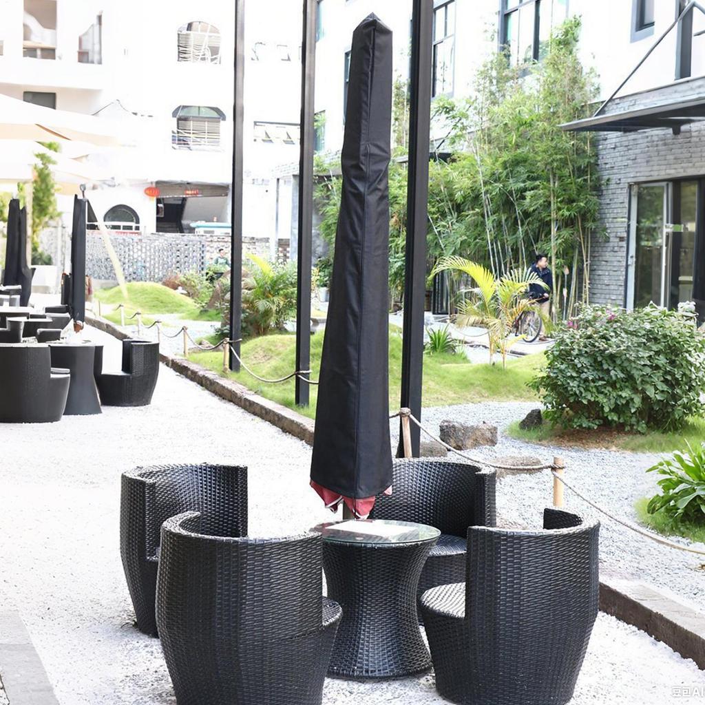 Wodoodporny Pokrowiec na Parasol Ogrodowy Pokrowiec Zamienny na Parasol Wiszący Wiatroodporny Ochraniacz na Parasol Części Zamienne na Pokład