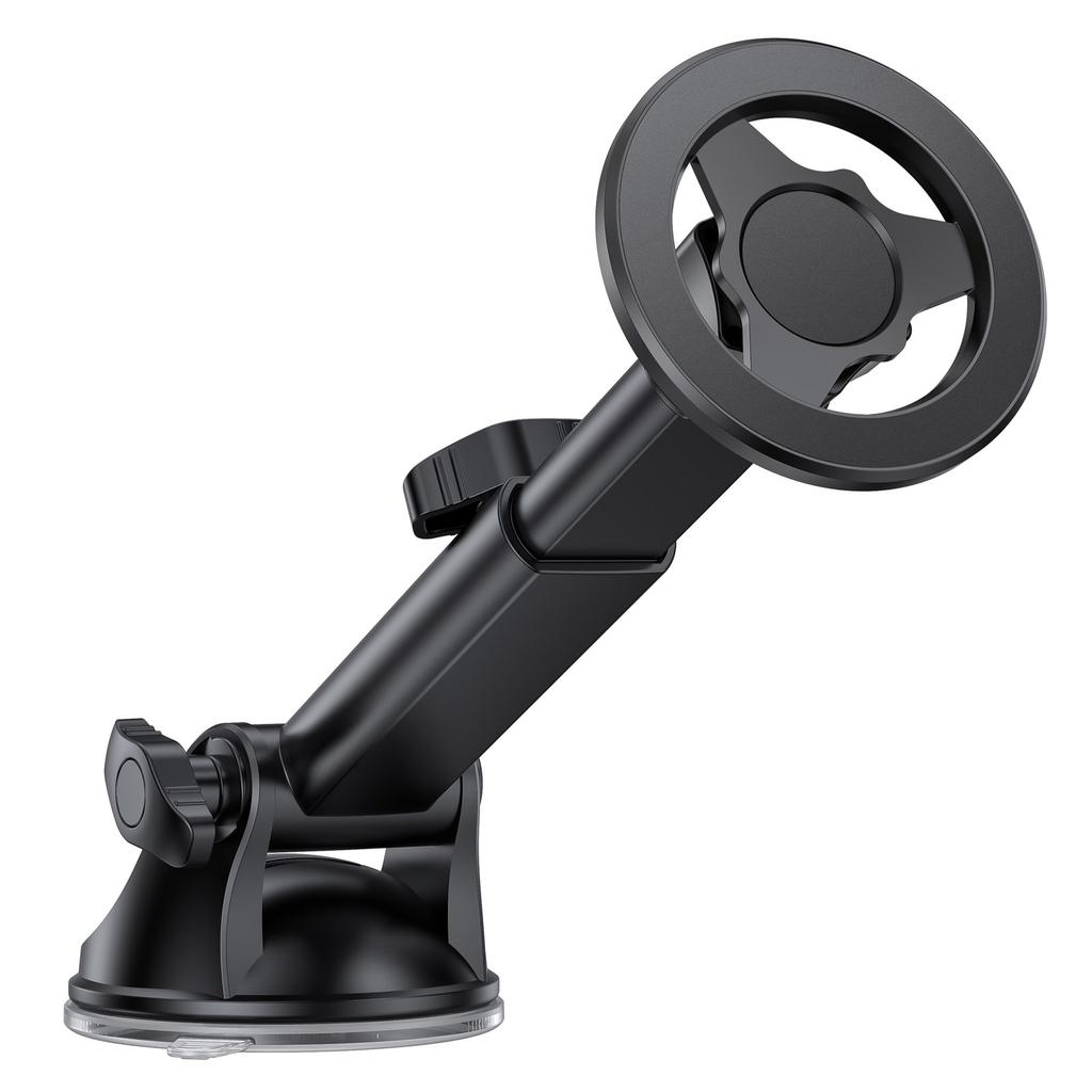 Car Phone Holder Suction Cup Telescopic Rod 360 Degree Rotation Adhesive High-end Car Navigation Bracket