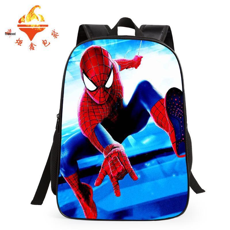 2017 Spider-Man & Dinosaur 16-inch Cartoon Backpack for Girls