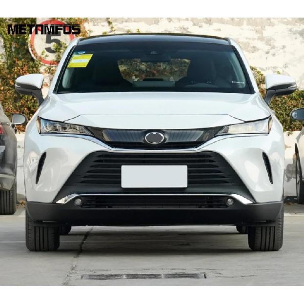 Front Fog Light Lamp Cover Trim For Toyota Harrier Venza -2024 2025 Chrome Foglight Protector Bezel Accessories Car Styling