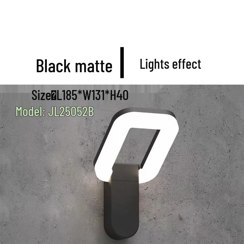 Waterproof LED Outdoor Wall Light: Villa, Terrace, Hotel & Courtyard Luxury Lighting