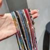 Luxury Rhinestone Crossbody Lanyard Strap Phone Bracelet Glitter Chain Phone Pendant Charm Anti-Lost Lanyard Jewelry