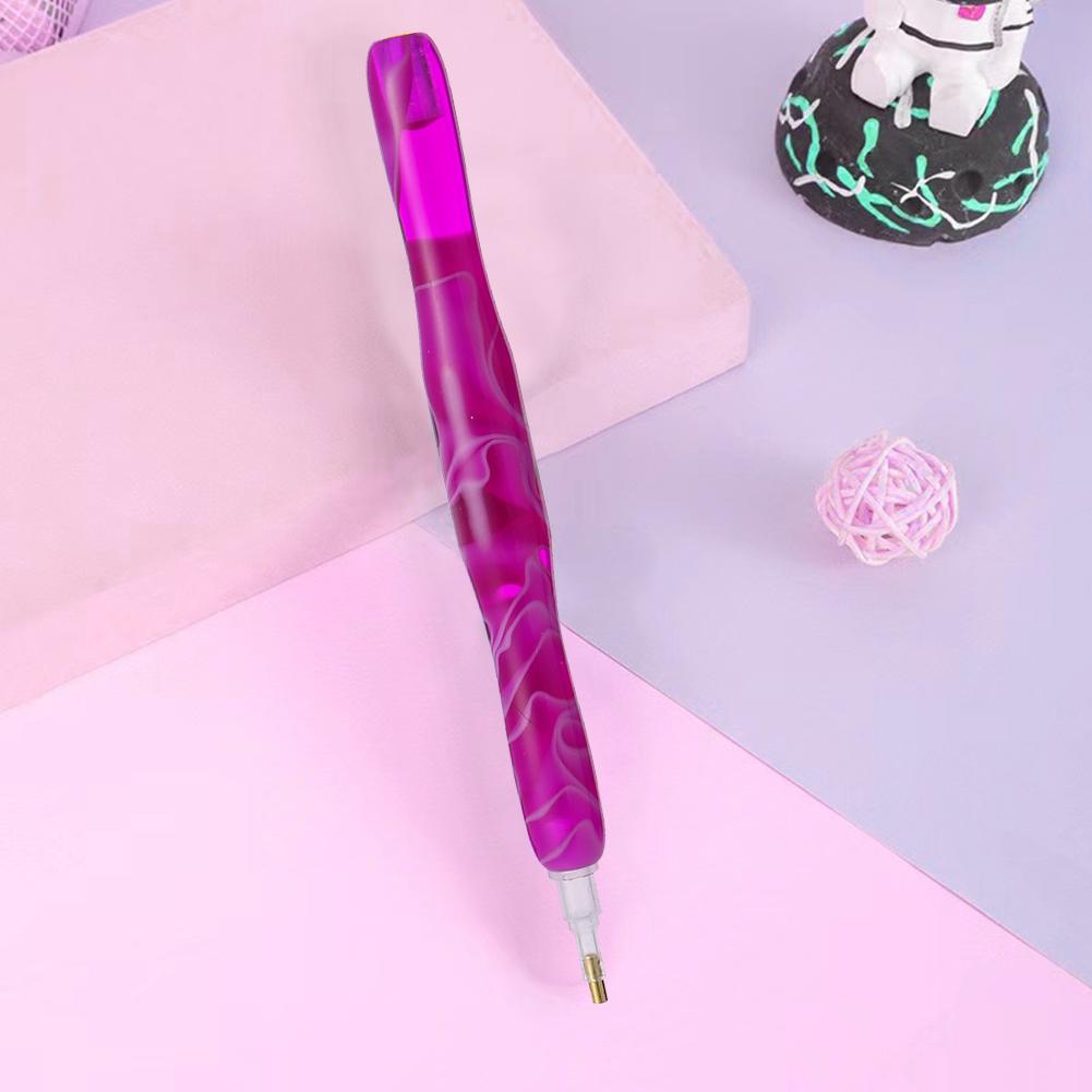 Diamond Painting Art Sticky Drill Dot Pen with Glue Clay Roller Resin 5D Diamond Painting Art Dot Drill Pen Kit DIY Art Crafts