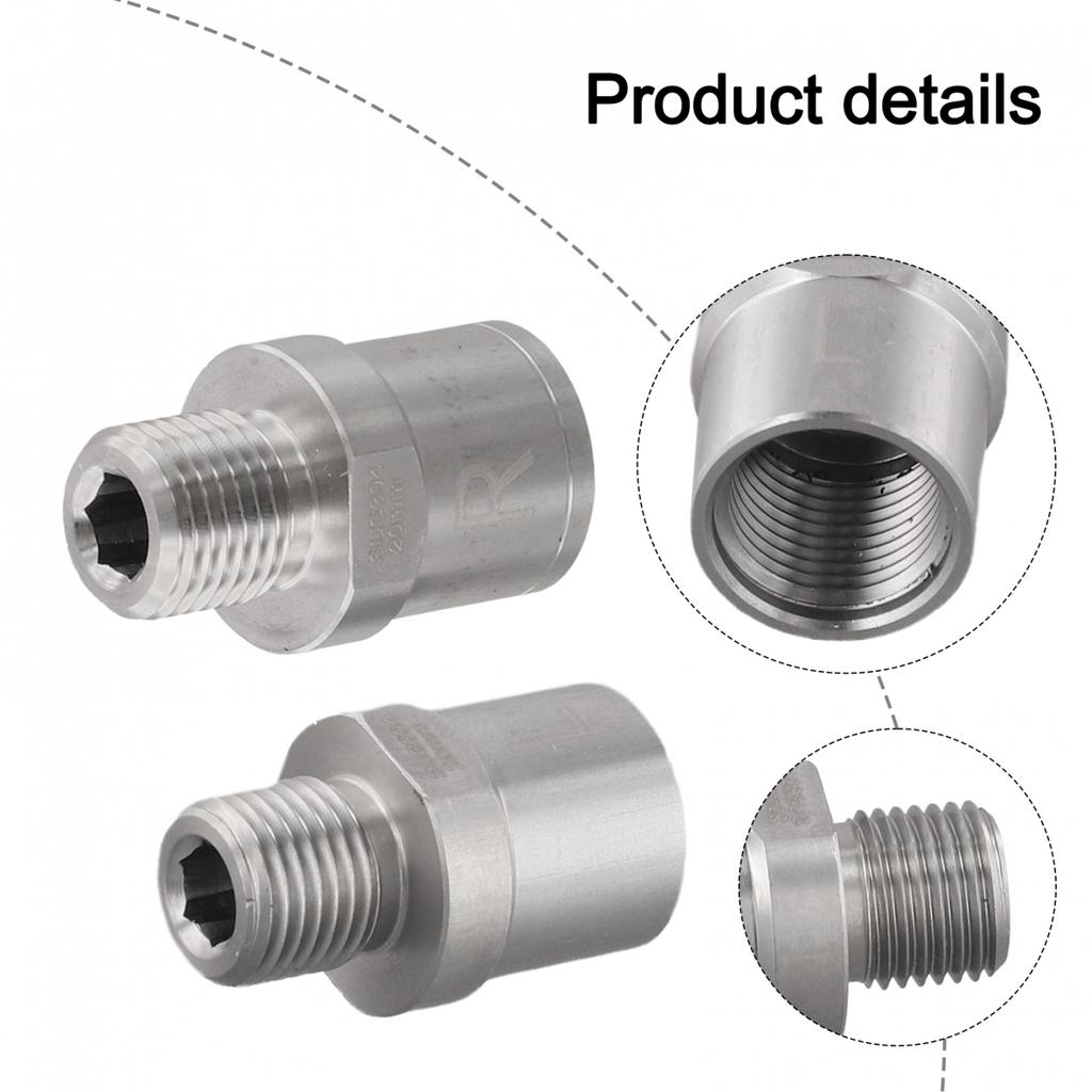 Bicycle Pedal Adapter Pair Designed for 9/16 Inch and 1/2 Inch Compatibility