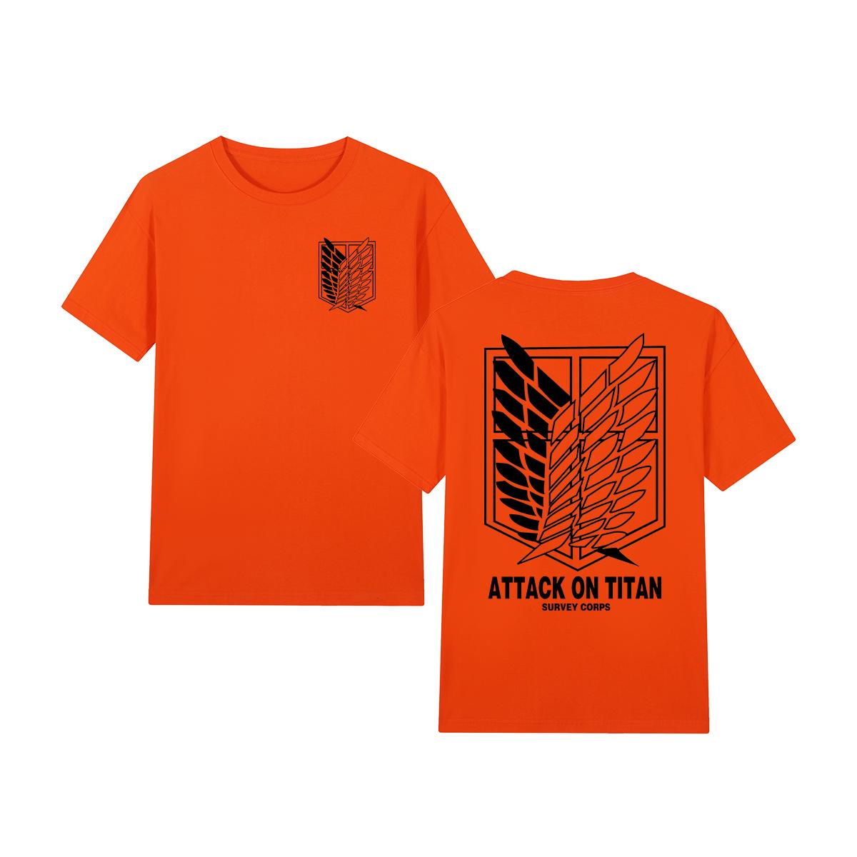 

Attack On Titan Survey Corps Rival Levi Eren Yeager mikasa ackerman Vintage T-shirt Cotton Men T shirt New Tee Tshirt Women Tops 4XL