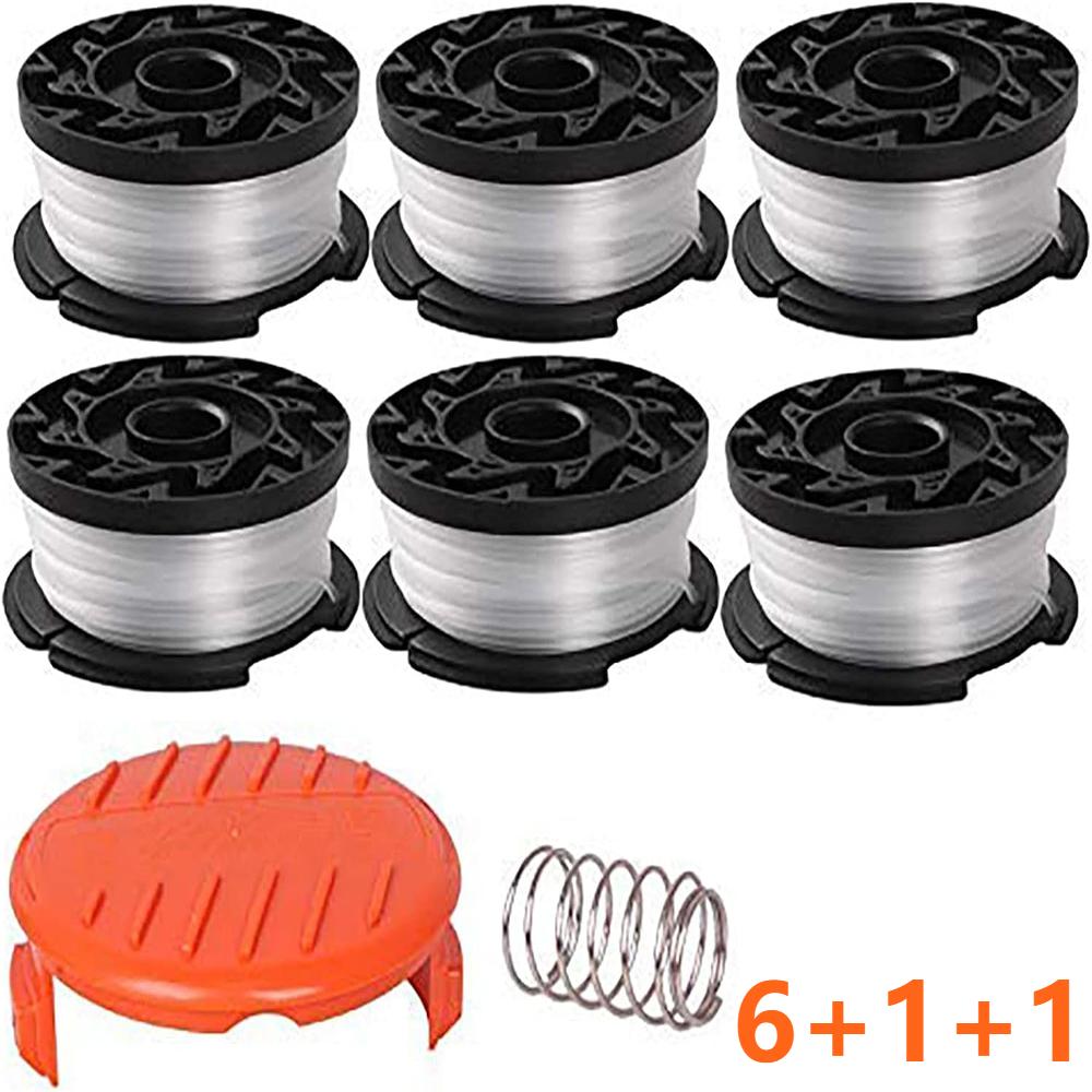 

15 Pack String Trimmer Line for Black+Decker,(AF-100)String Trimmer Replacement Spool,30ft 0.065 Autofeed String Trimmer Line