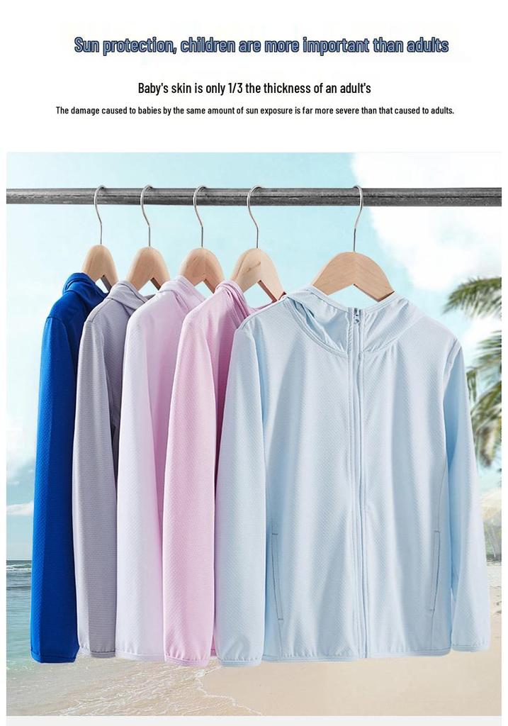 2026 Spring/Summer Kids' Windproof UV Protection Jacket