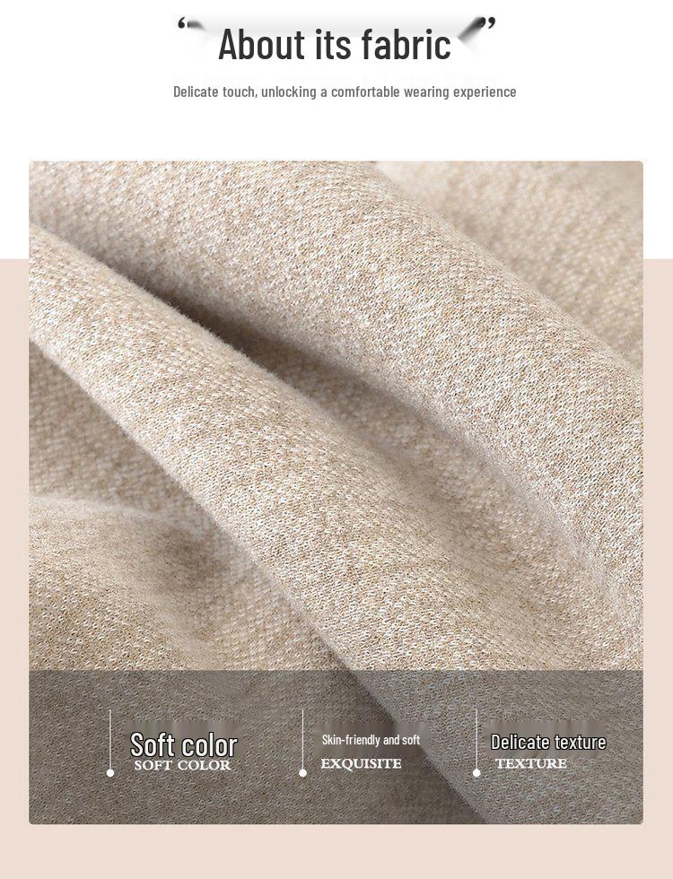 Grandma Style High-Waisted Velvet Elastic Waist Casual Pants for Middle-Aged and Elderly Women