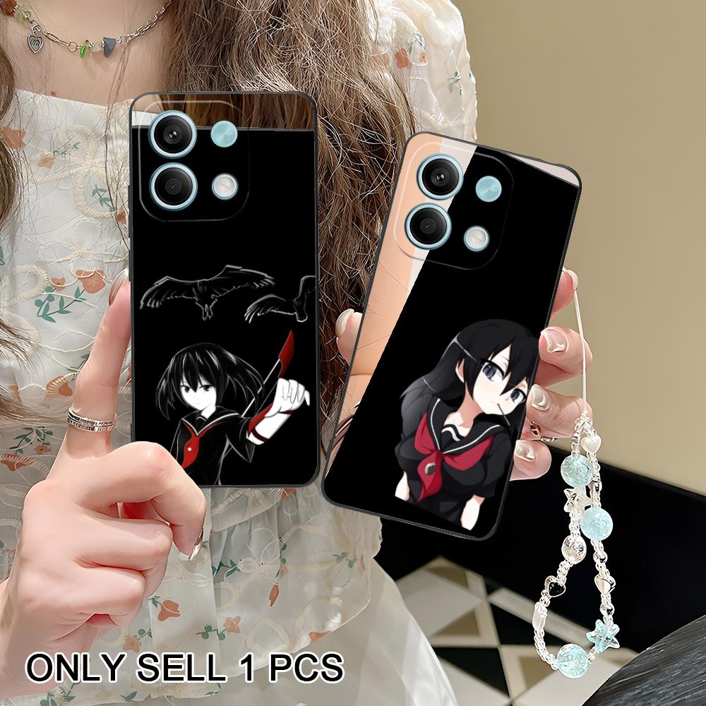 Akame Kurome Matte TPU Mobile Phone Case for POCO F8 F7 F6 F5 F4 F3 F2 Pro GT C75 C71 C65 C61 C40 Pro Ultra Colorful Cover