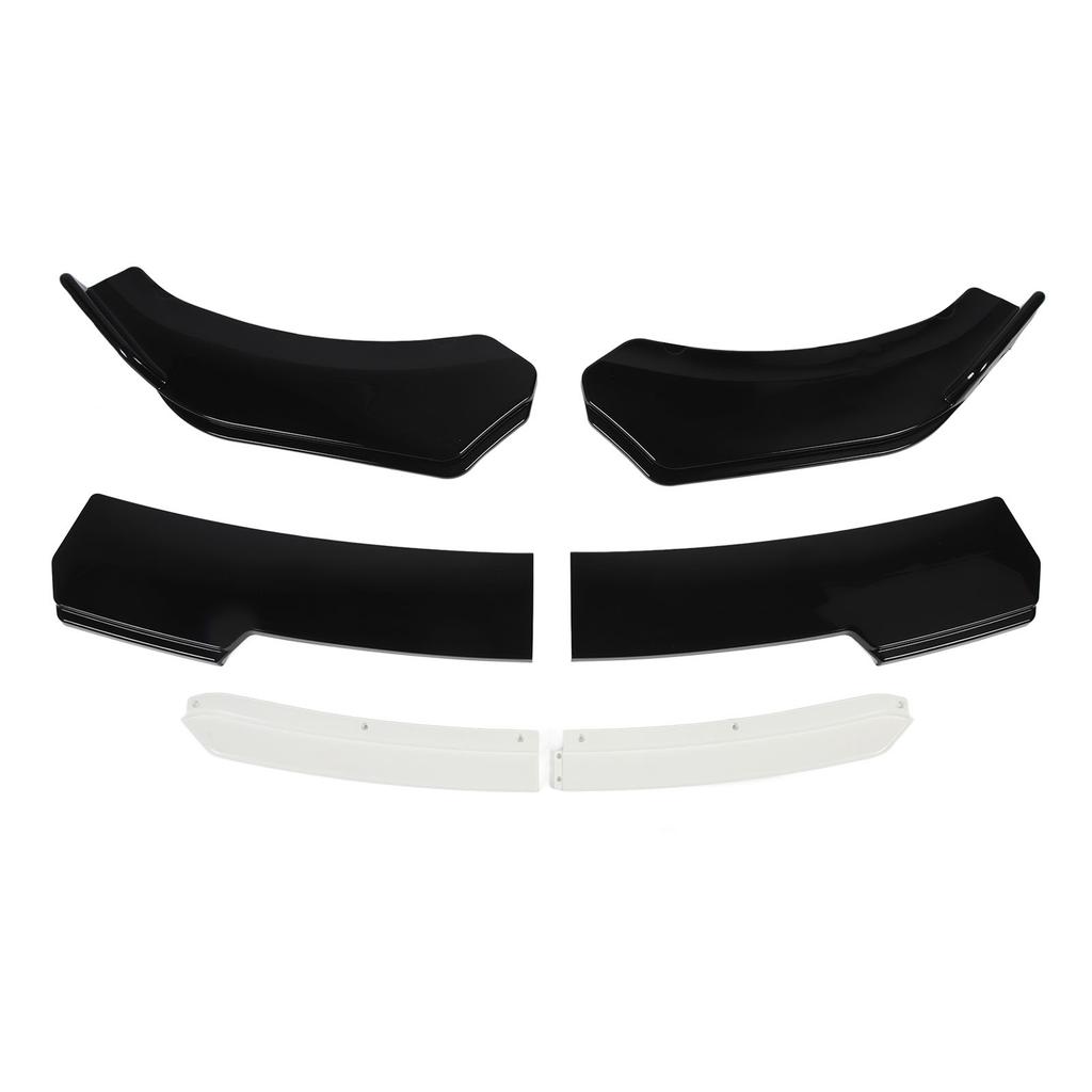 6Pcs Front Bumper Lip Separator 150cm Enhanced Appearance Bumper Lip Diffuser Splitter Universal for Accord Civic With