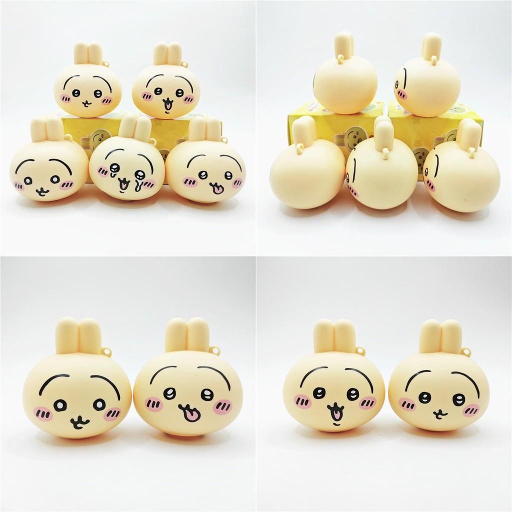 Emoticon Chiikawa Usagi Keychain Cartoon Pendant Action Figure Model Decoration