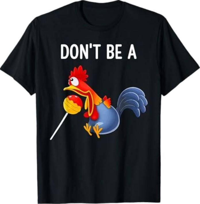 Don t be a Cocktail Sucker Funny Cock Lollipop T-Shirt S разноцветный