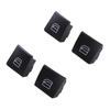 4pcs Window Switch Button Cap Set Compatible for Mercedes-Benz EClass W204 W166 X156 W156 2001-2014 Replacement A2049055402 ABS Power Window Control