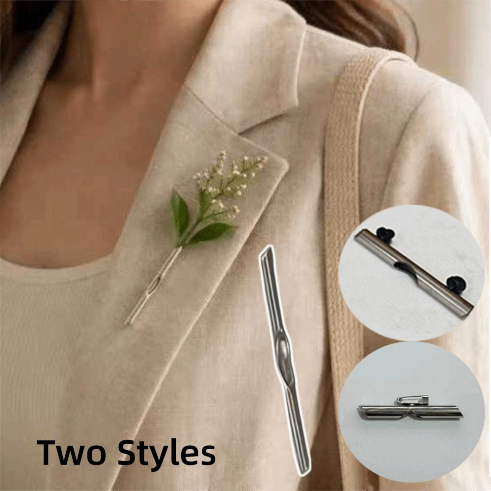 Simple DIY Brooch High-end Corsage Pin Creative Insertable Brooch  Clothing Decoration