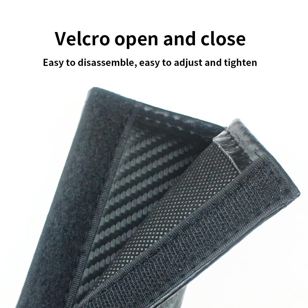2026 Hot Sticker Car Seatbelt Shoulder Protector Cover Carbon Fiber Safety Belt Shoulder Cover Padding Pad For VW Volkswagen GTI