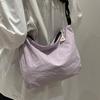 2025 Summer New Simple Casual Waterproof Fabric Mother Bag Fashion Literary and Casual Women's Bag Shoulder Messenger Bag