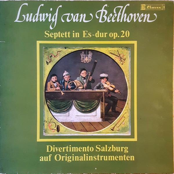 

LP Record LUDWIG VAN BEETHOVEN , DIVERTIMENTO - Septett In Es-Dur Op. 20 D809 Claves 1978 Switzerlan Classical Used